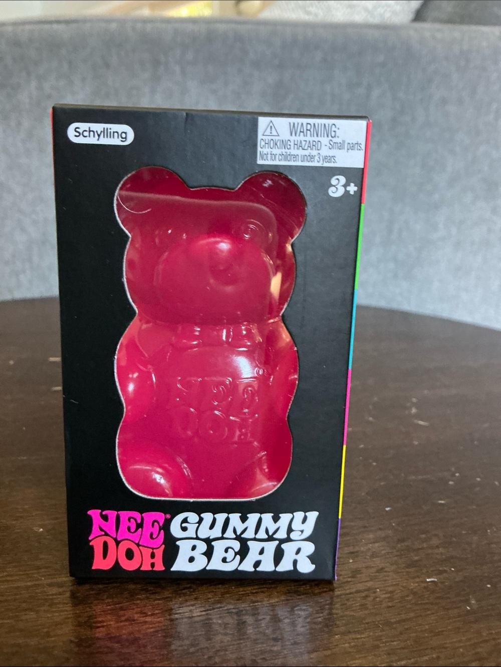 NeeDoh Gummy Bear Stress Toy - Pink